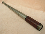 Antique six draw marine telescope signed J. J. Wolff, circa 1840.